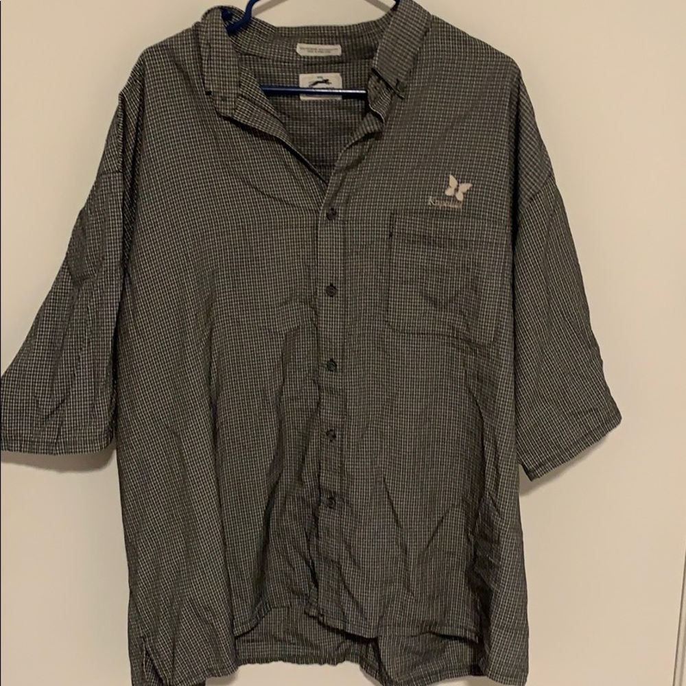 Golf button down dress shirt